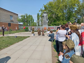 Воспитанники нашего детского сада приняли участие в торжественном митинге Воспитанники нашего детского сада приняли участие в торжественном митинге.